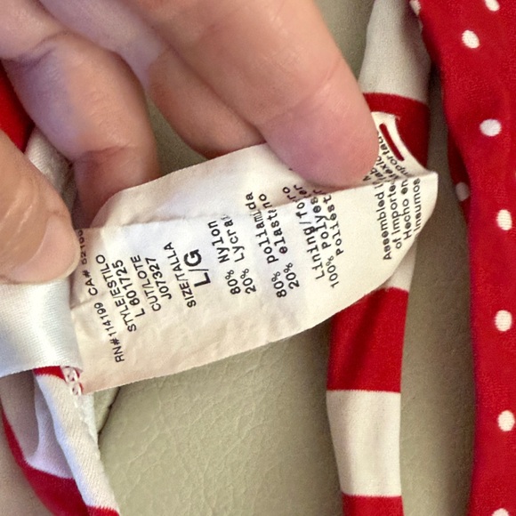 Split Bikini Top and Roxy Top Large - Picture 5 of 5